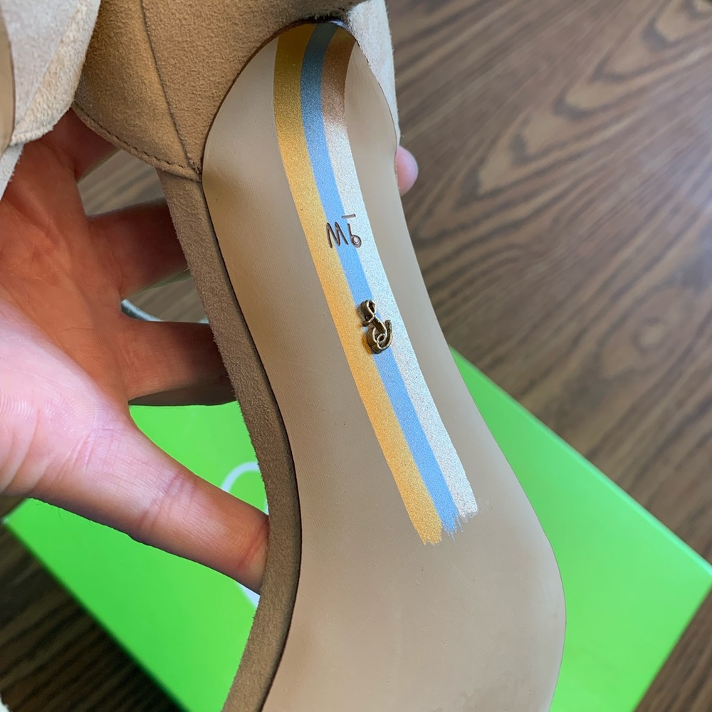 Sam Edelman nude heels NWT wedding heels - Picture 10 of 11